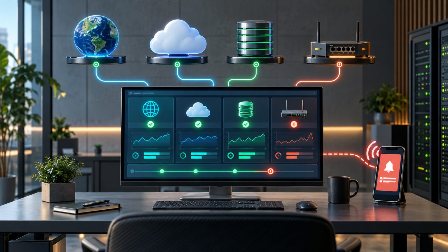 Giải pháp giám sát website và server cho doanh nghiệp nhỏ: Từ uptime đến cảnh báo có hành động