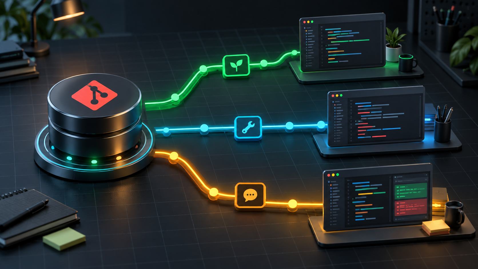 Git worktree thực chiến: Làm nhiều nhánh song song không cần stash
